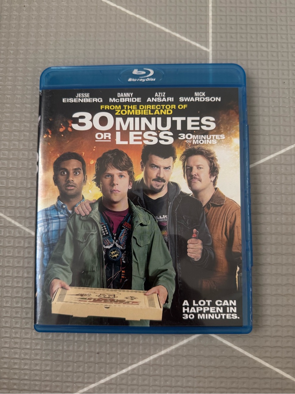 Sony 30 Minutes or Less Blu-ray in Blue Case